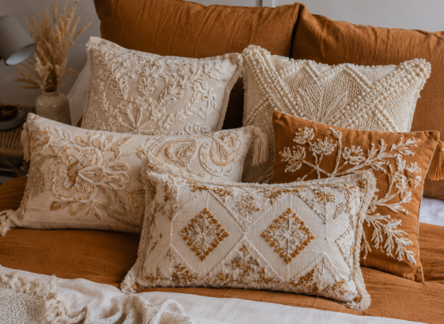 pillows and cushion